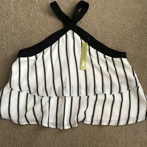 Gianni Bini Cropped Blouse